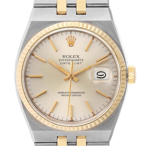 rolex oysterquartz datejust wristwatch style 170133b|men's rolex oysterquartz datejust 17013.